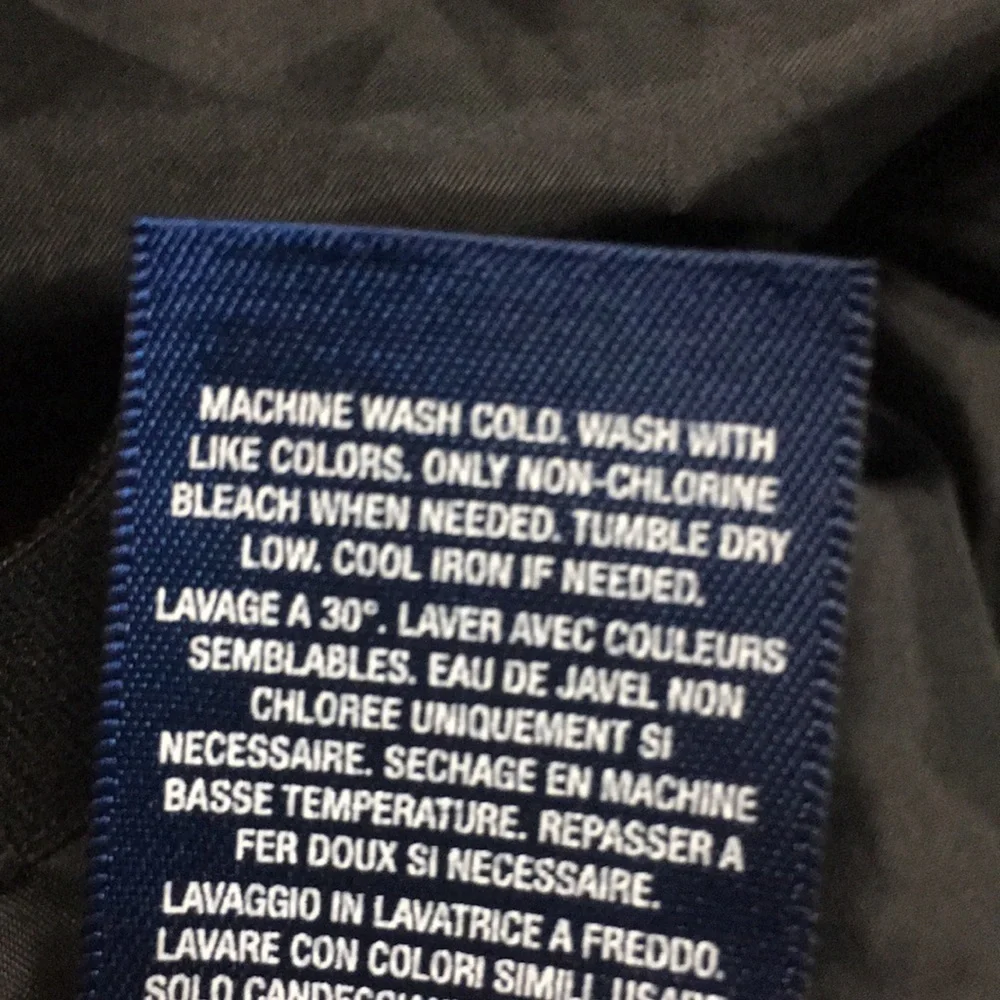 Ralph Lauren Girls black, pull-on skirt. Size Large